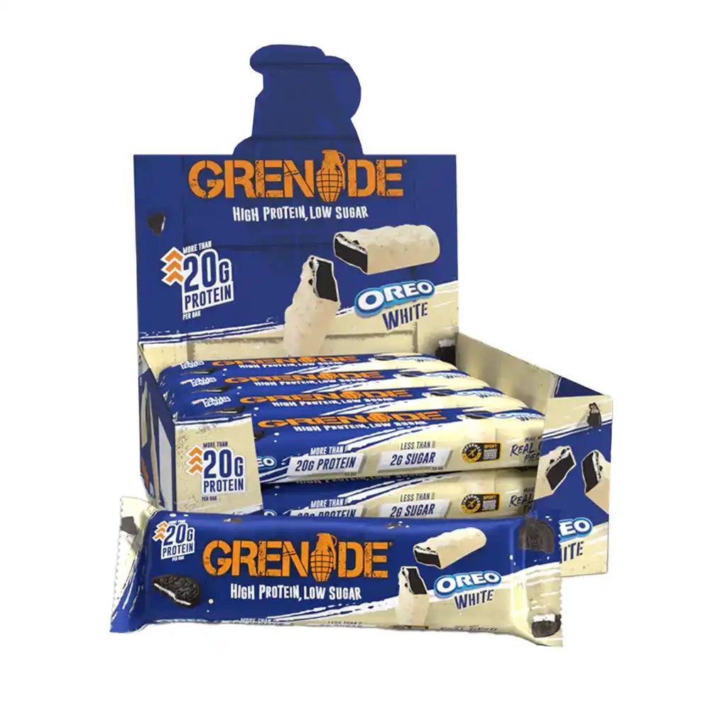 Grenade White Chocolate Oreo Carb Killa Bar 12 x 60g - Out of Date